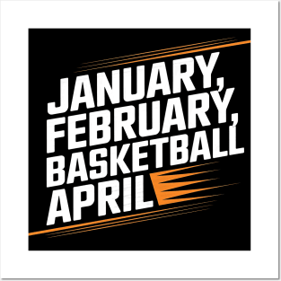 College Basketball Season Months Posters and Art